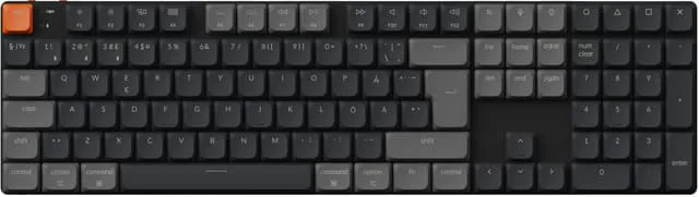 Keychron K5v2 RGB Aluminium Hot Swap QMK Keychron Low Profile 2.0 Red