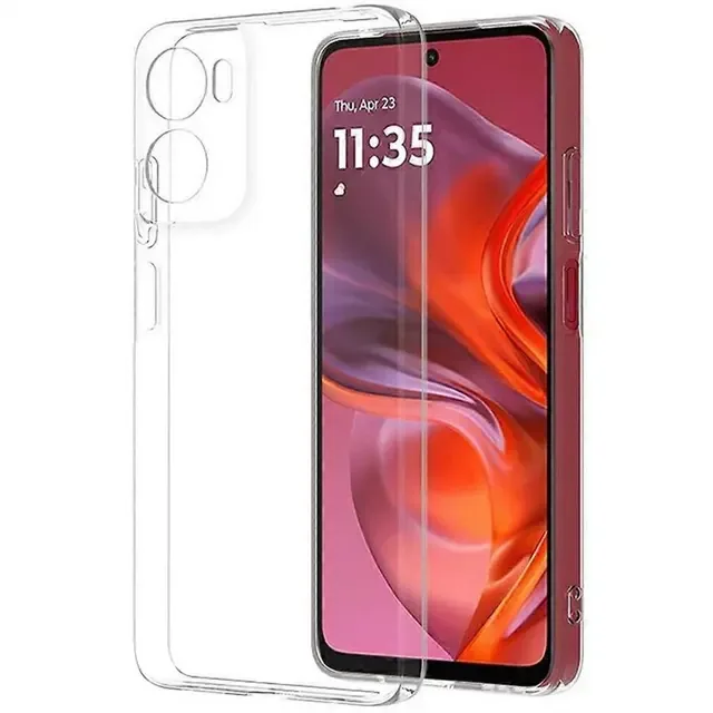 CaseOnline PCH transparent silikon skal till Motorola