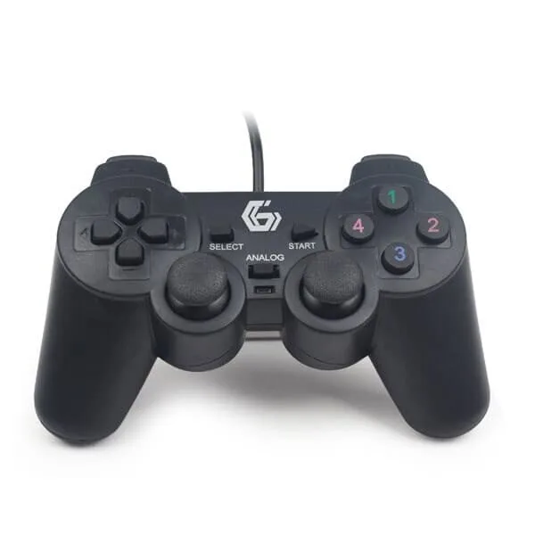 Gembird Dual Vibration Trådad spelkontroll för PC