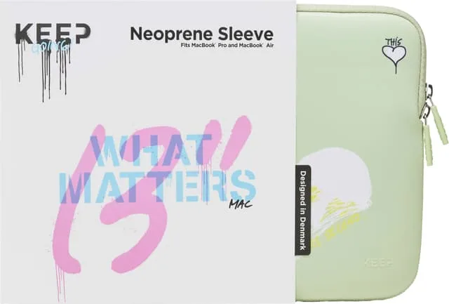 Keep 13’’ MacBook sleeve i neopren