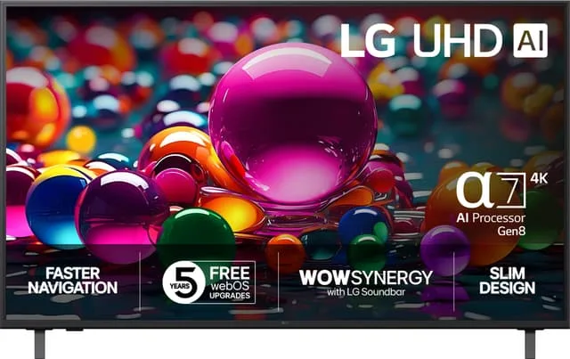 LG 55" UA 75 4K TV