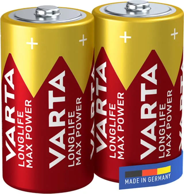 Varta Longlife Max Power C / LR14 Batteri 2-pack