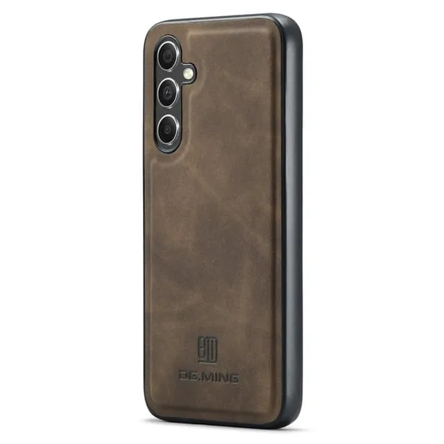 DG MING Samsung A36 5G Premium PU-Läder Hybrid Skal