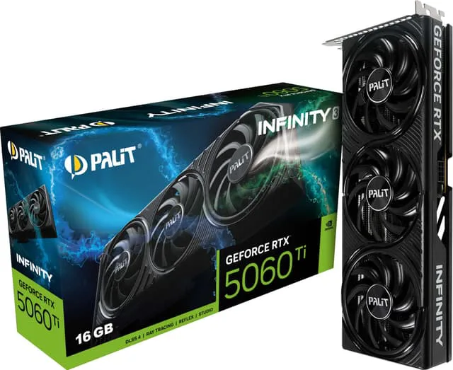 Palit GeForce RTX 5060 Ti Infinity 3 Grafikkort