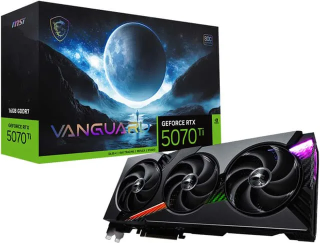 MSI GeForce RTX 5070 Ti VANGUARD SOC