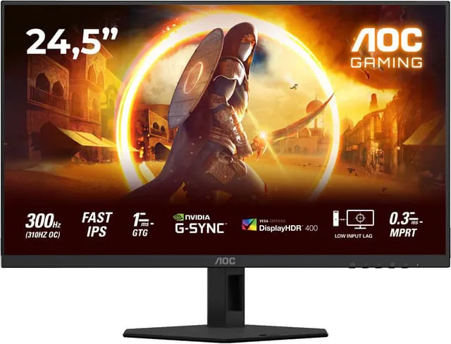 AOC 25G4SRE 24/FHD/IPS/310Hz/1ms bildskärm gaming
