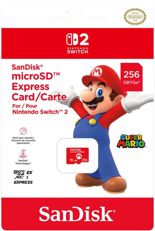 Sandisk microSD Express-kort 256 GB