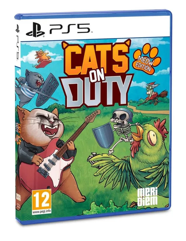 PlayStation Cats On Duty