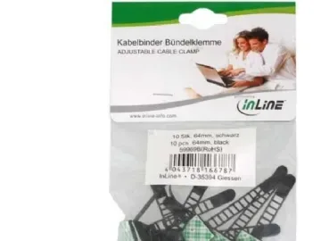 InLine 59969B, Svart, 16 g, 120 mm, 200 mm, 24 mm, 25 g