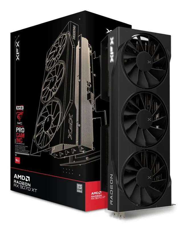 XFX VGA 16GB RADEON RX9070XT SWIFT OC Gaming