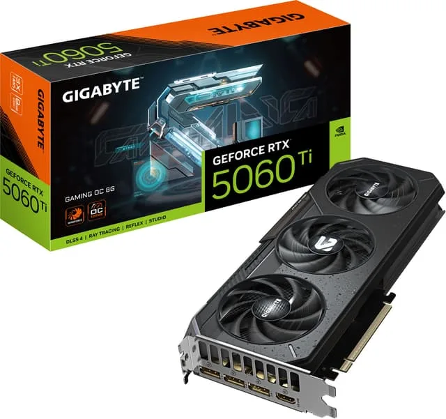 Gigabyte GeForce RTX 5060 Ti GAMING OC 8 GB GDDR7