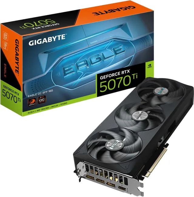 Gigabyte GeForce RTX 5070 Ti EAGLE OC SFF 16 G grafikort
