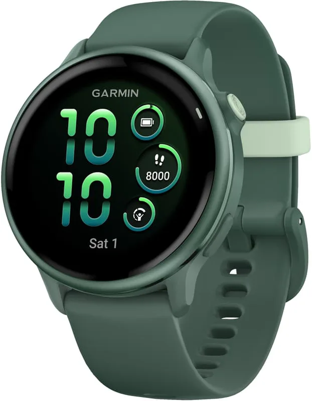 Garmin Vivoactive 6 AMOLED Smartwatch, Bone/Lunar Gold