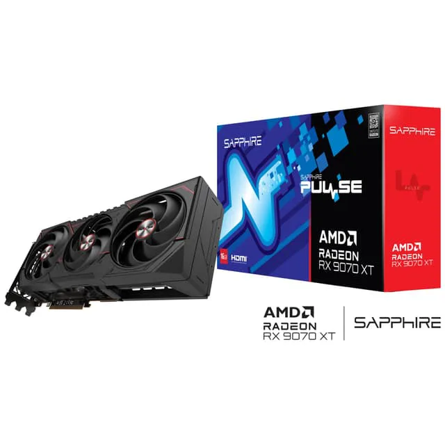 SAPPHIRE PULSE AMD Radeon RX 9070 XT GAMING