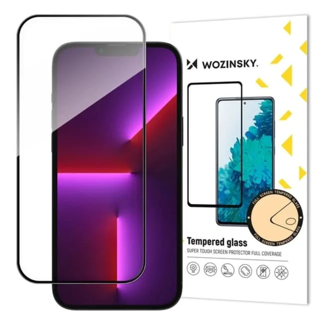 Wozinsky iPhone 16 Härdat Glas Skärmskydd Full Glue