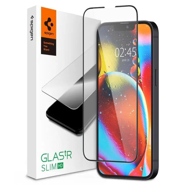 Spigen Härdat Glas Skärmskydd FC iPhone 13 Mini