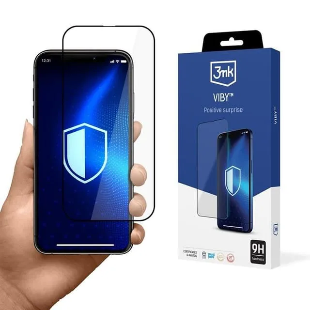 3MK iPhone 15 Plus Härdat glas Skärmskydd Viby