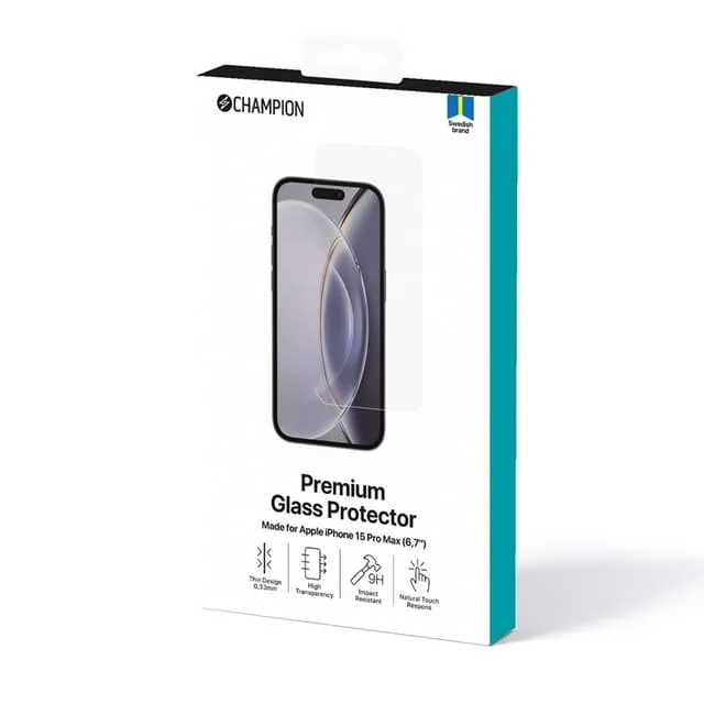 Champion Skärmskydd iPhone 15 Pro max