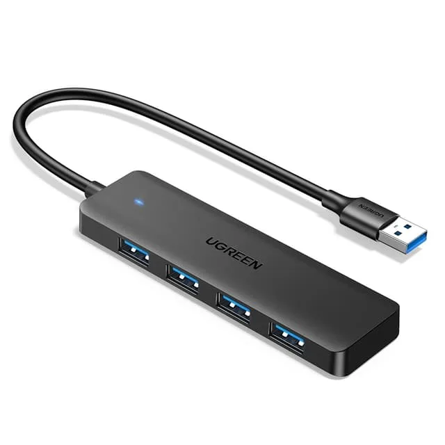 UGREEN HUB 4 Portar USB-A 3.0 Med 1m USB-A Kabel