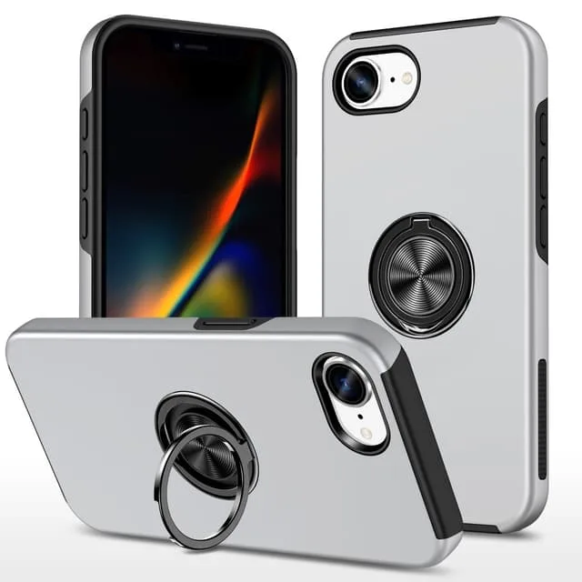 Till iPhone 16ex Hybrid skal med Finger Ring