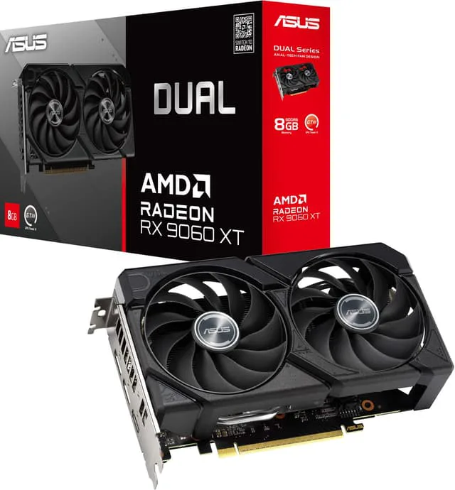Asus Radeon RX 9060 XT DUAL