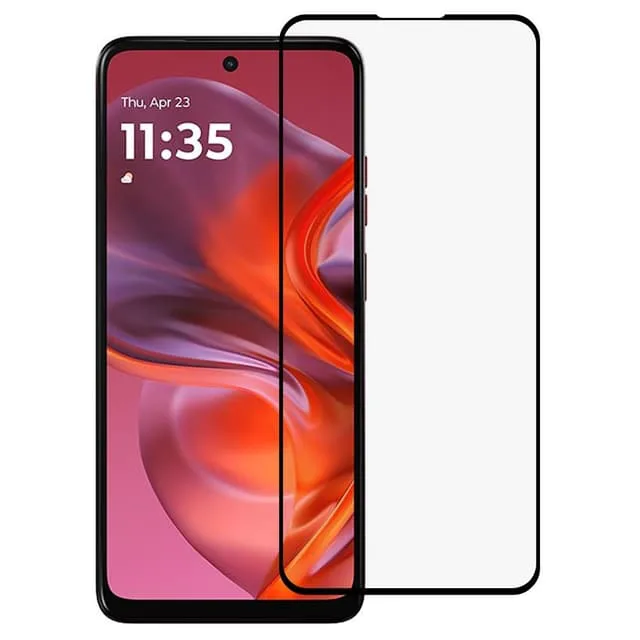 Skalo Motorola Moto G05 Heltäckande Skärmskydd Härdat Glas