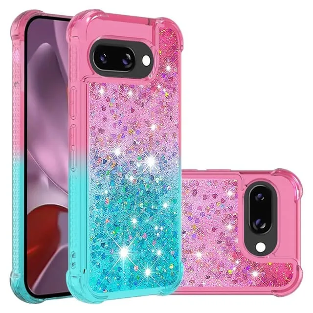 Skalo Google Pixel 9a Kvicksand Glitter Skal