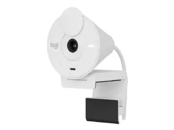 Logitech - Brio 300 Full HD webcam, Off-white