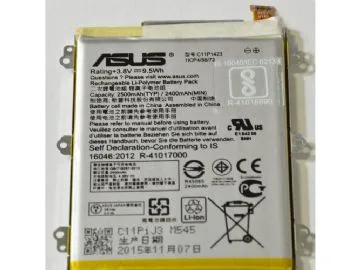 ASUS 0B200-01350100, Batteri, Asus, ZenFone 2E U500 ZenFone 2 ZE500CL (Z00D), 2500 mAh, 3,8 V, 9,5 wh