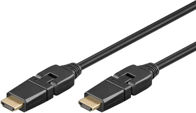 goobay Premium höghastighets HDMI™-kabel med Ethernet