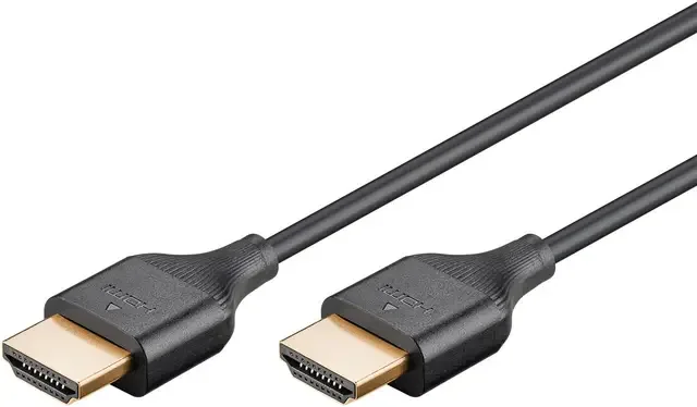 goobay Slim HDMI™-kabel med ultrahög hastighet med
