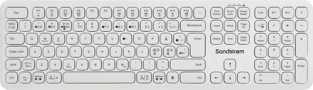 Sandstrøm Dual Mode trådlöst tangentbord