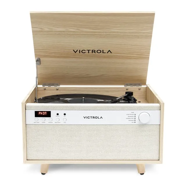 Victrola Musikcenter med Bluetooth och inbyggda högtalare