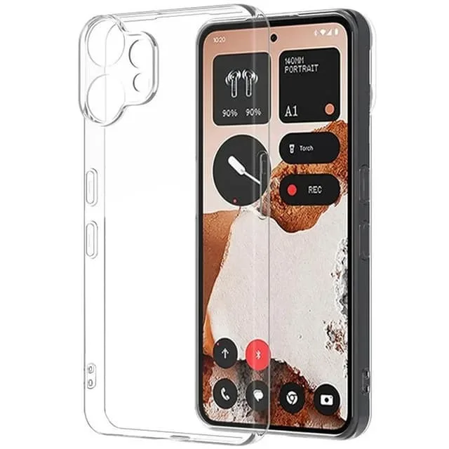CaseOnline PCH transparent silikon skal till Nothing