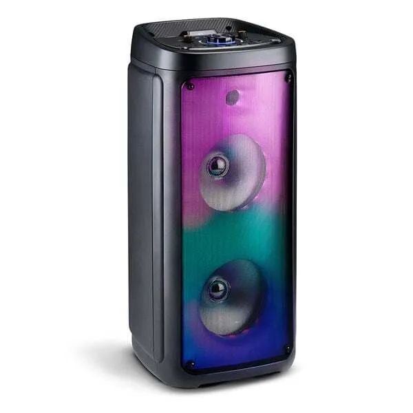 Trådlös partyhögtalare 30W med Bluetooth och LED-effekt