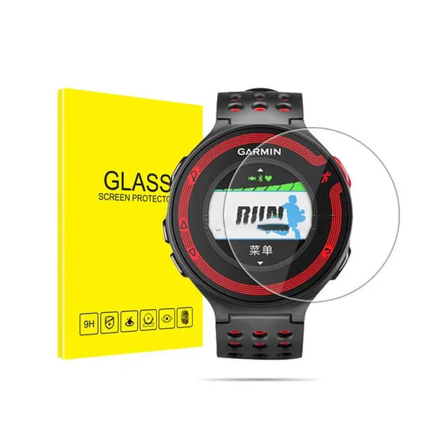 Skärmskydd i Härdat Glas för Smartwatch, 2-pack Garmin Forerunner 220