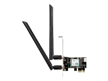 D-Link WLAN PCIe-kort AX3000 WiFi6 PCIe/802.11ax/MU-MIMO/2 antenner