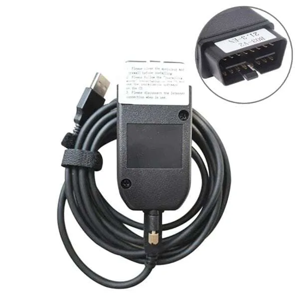 24 OBD2-kabel för Volkswagen och Audi