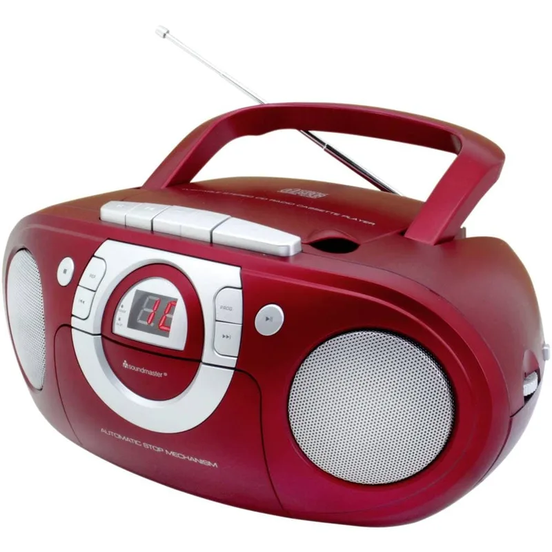 CD-radio soundmaster SCD5100RO FM Mörkröd