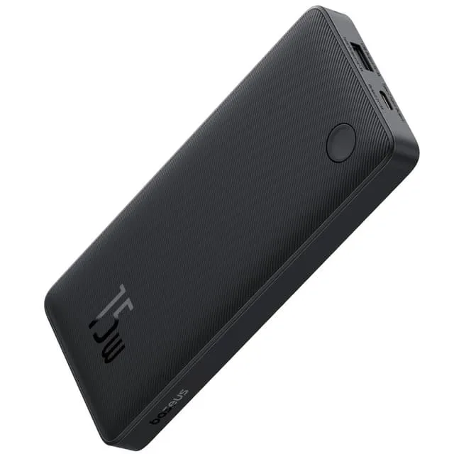 Baseus Airpow Lite Powerbank 10000mAh 15W Svart