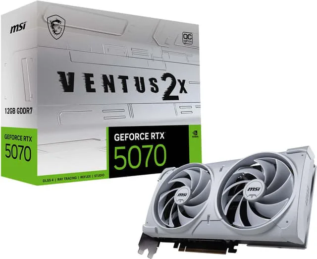 MSI GeForce RTX 5070 12G VENTUS 2X OC