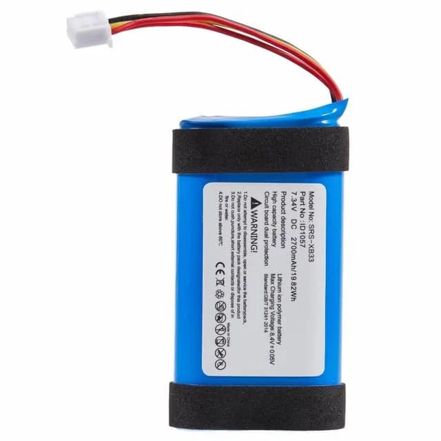 MTK Batteri för Sony SRS-XB33 7.34V 2700mAh