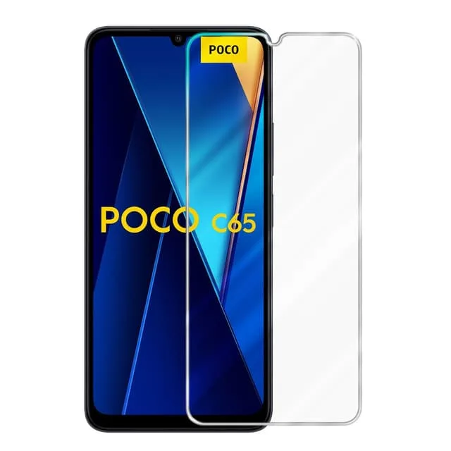 Xiaomi Poco C65 3x Skyddsglas Skyddsfilm Skärmskydd