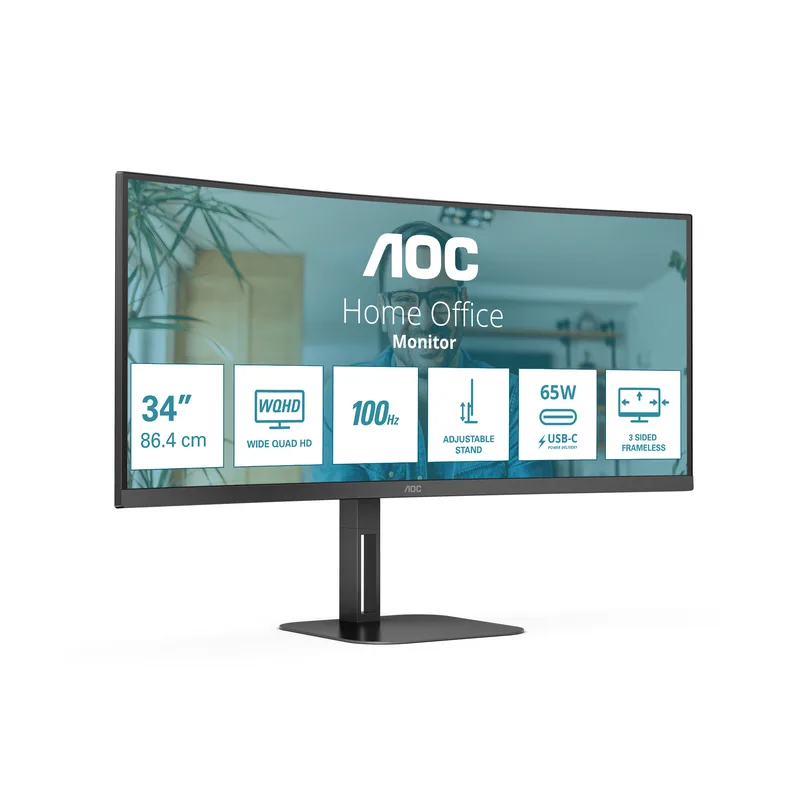 AOC Value-line CU34V5C/BK/23