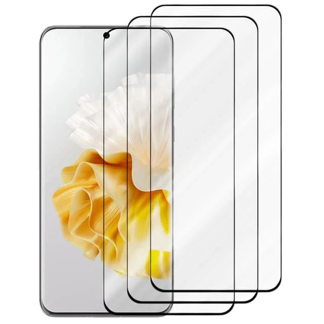 Huawei P60 Pro 3D 3x Skyddsglas Skyddsfilm Skärmskydd