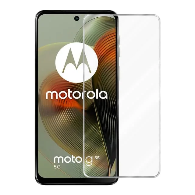 Cadorabo Motorola Moto G55 Skyddsglas Skyddsfilm Skärmskydd