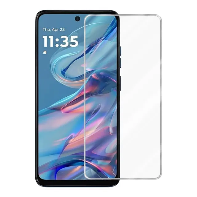 Cadorabo Motorola Moto G45 Skyddsglas Skyddsfilm Skärmskydd