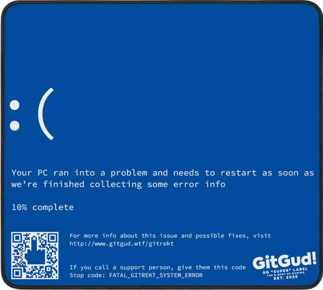 GitGud! Gitgud BSOD L musmatta