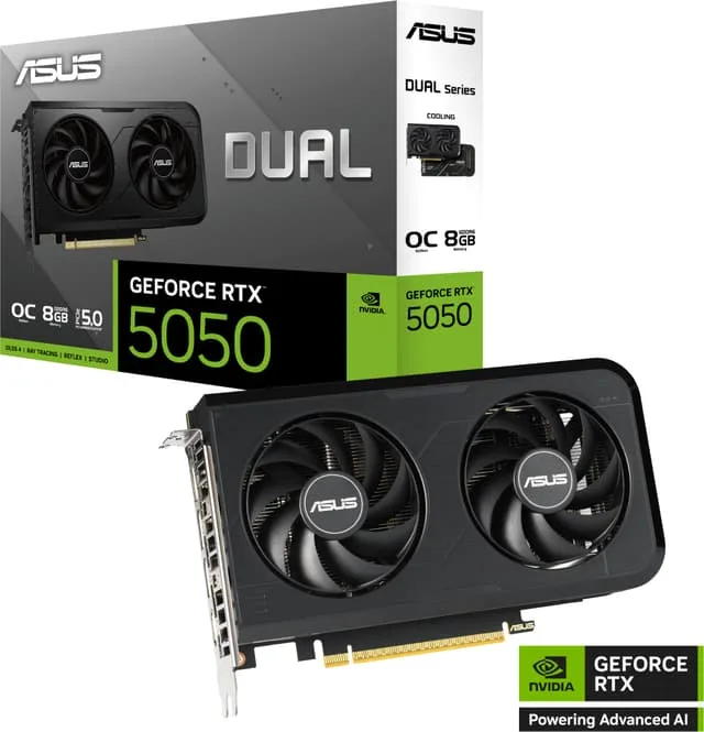 Asus GeForce RTX 5050 8GB DUAL OC