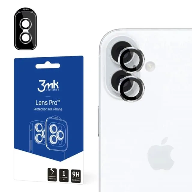 3mk iPhone 16/16 Plus Pro HybridGlass Kameralinskydd